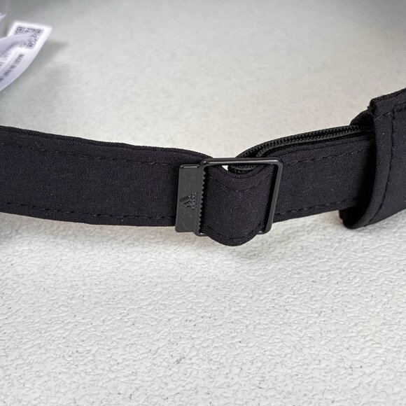 Adidas OSFW Visor NEW Black Tonal Trefoil Logo Adjustable Golf Travel Team - Picture 6 of 8